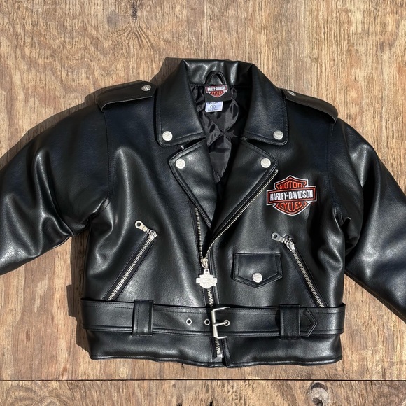 Vintage Harley-Davidson Youth Motorcycle Jacket! - Picture 3 of 12